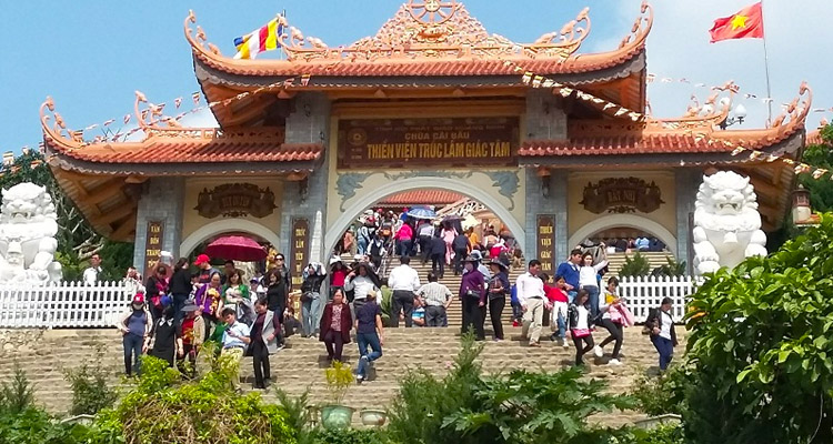 Tổng quan kiến trúc chùa Cái Bầu